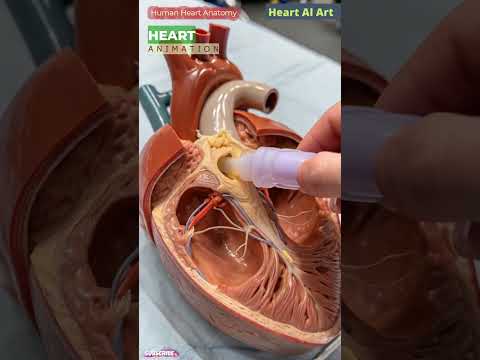 Heart Valve Animation | Cardiac Anatomy | Heart AI Art | 37