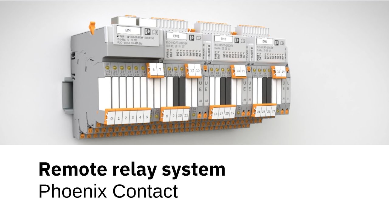 Remote relay system - PLC-INTERFACE Ethernet Gateway