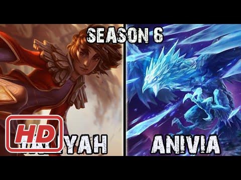 SKT T1 Faker Taliyah vs Anivia MID Ranked Challenger Korea