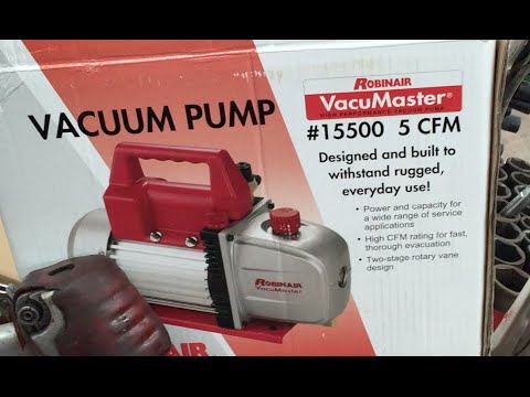 Robinair VacuMaster 15500 5cfm review
