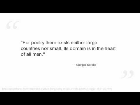 Giorgos Seferis Quotes