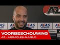 Jansen: 'Moeten daar beter mee omgaan dan vorige keer' | Voorbeschouwing AZ - Heracles Almelo