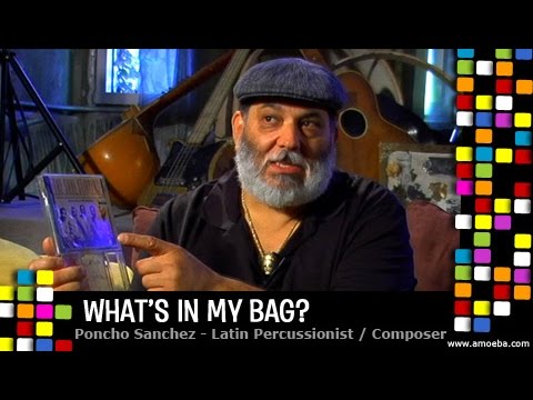 Thumbnail for Poncho Sanchez's "What's In My Bag?" | Amoeba Music by poncho sanchez