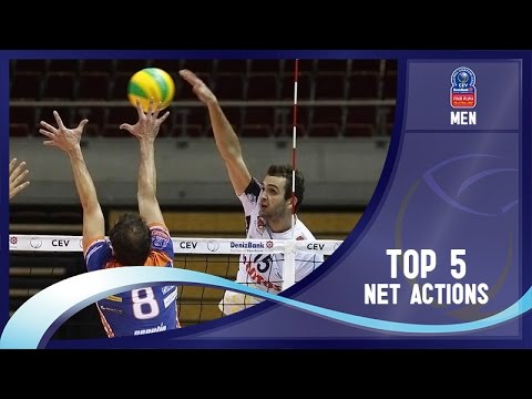 Stars in Motion Episode 4 - Top 5 Net Actions - 2016 CEV DenizBank Volleyball Champions League - Men