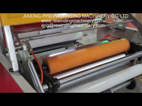 Europe Standard High Speed Stretch Film Rewinder Machine