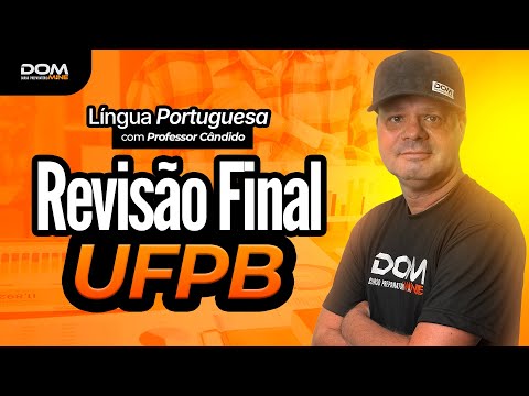 REVISÃO FINAL UFPB (LÍNGUA PORTUGUESA)- Cândido