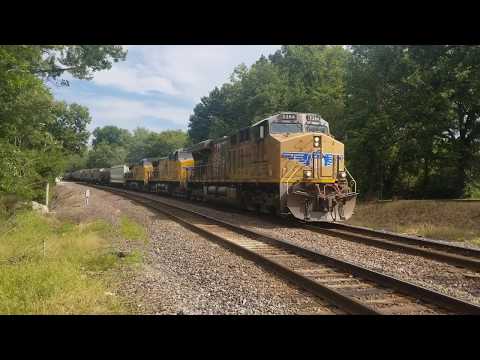 MONSTER almost 200 car long UP with Rare Cars: Missouri Pacific, Cotton Belt, SSW, CNW ect...