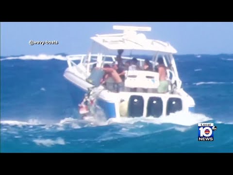 Crazy Video Of Florida Boaters Dumping Garbage Into the Ocean