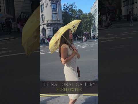 Відео огляд Жіноча парасолька Fulton The National Gallery Tiny-2 L794 Sunflowers (Соняшники)