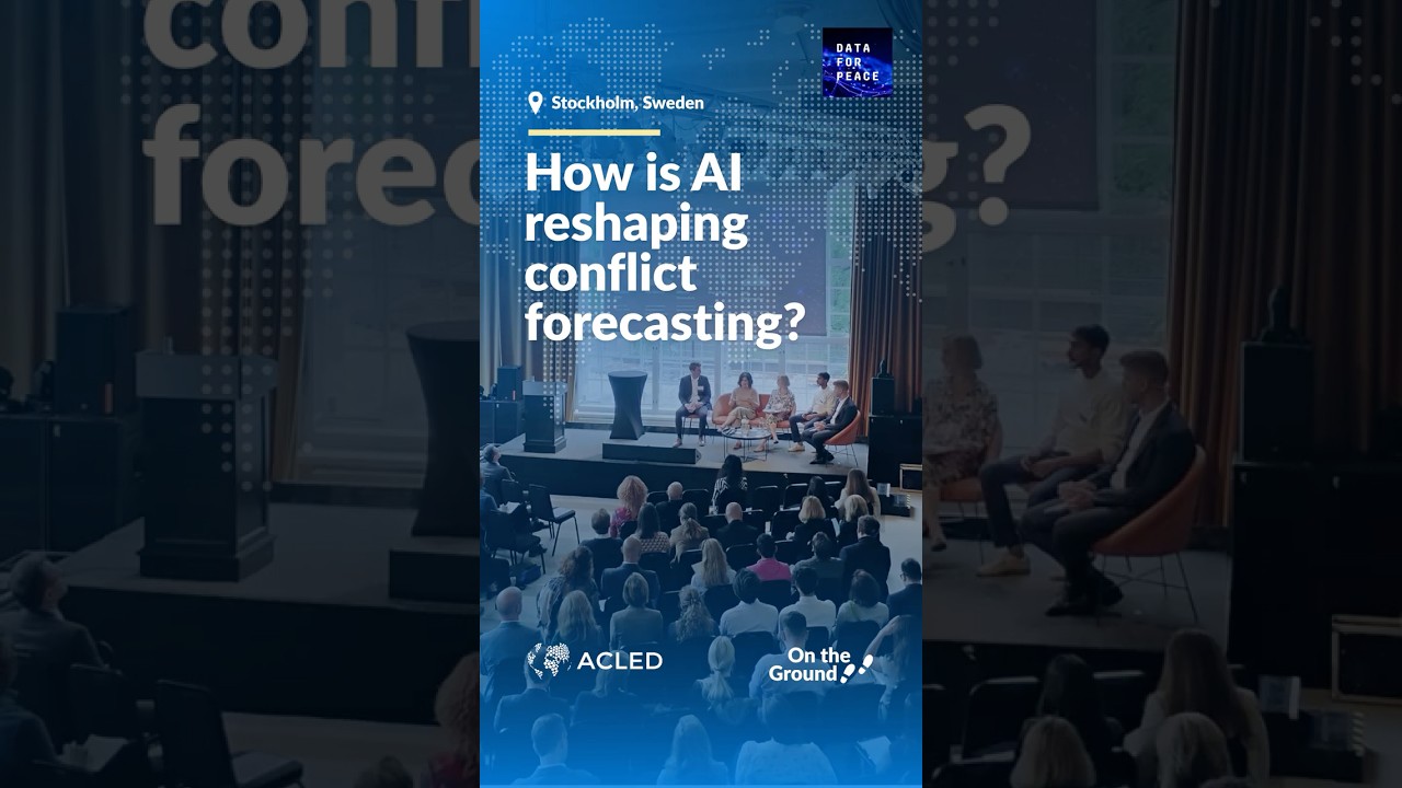 How is AI reshaping conflict forecasting?
