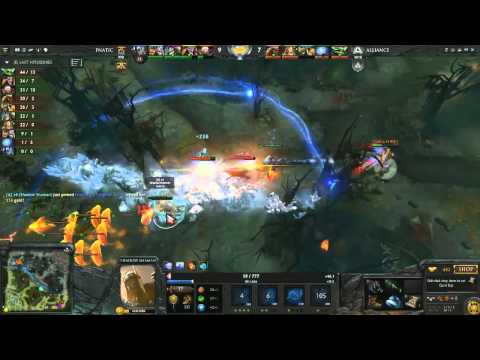 Alliance vs Fnatic - Game 1 (Starladder VIII - LAN Ro4)