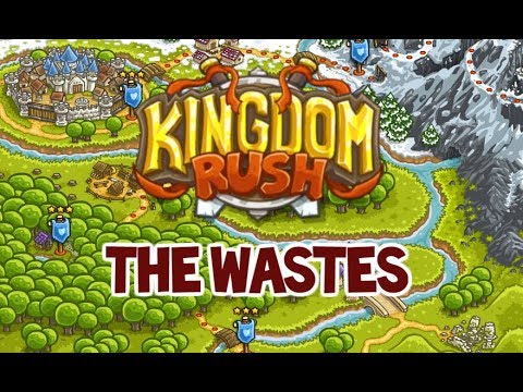 Kingdom Rush - The Wastes (Campaign Playthrough) - Level 10
