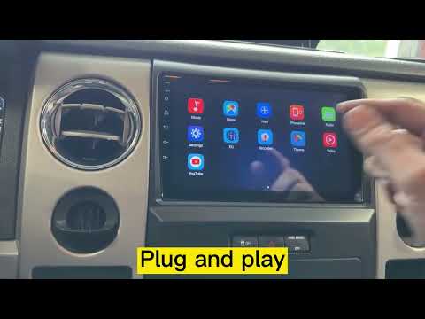 9” Android 13 Car Stereo for Ford F150 (2009–2014) | Wireless CarPlay, Android Auto, GPS & More!