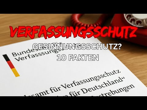 Der Verfassungsschutz - 10 Fakten - Die Gesinnungsbehörde