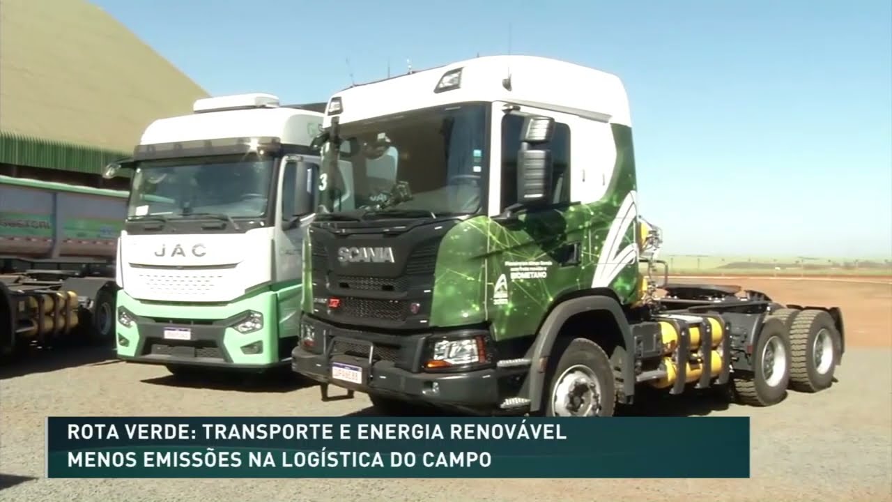 Rota verde: transporte e energia renovável