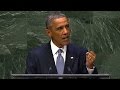 President Obamas 2014 UN General Assembly.