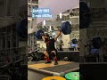 Snatch + OHS x 3 reps x 102kg #shorts