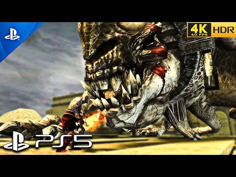 (PS5) GOD OF WAR CHAINS OF OLYMPUS - Kratos vs The Basilisk | ULTRA Graphics Gameplay [4K 60FPS HDR]