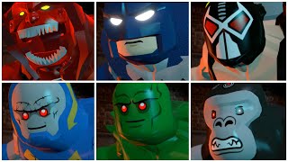All Big Fig DC Characters in LEGO Batman 3 Beyond Gotham Cutscenes