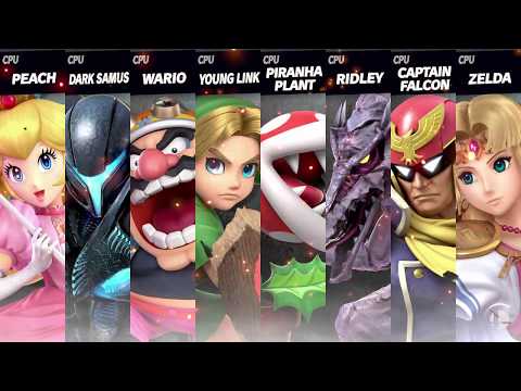 Super Smash Bros. Ultimate - Ultimate Battle | 8 Player - 99 Stock