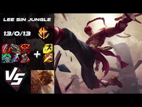 JUNGLE Lee Sin vs Taliyah - EU Challenger Patch 14.5.1