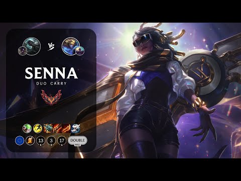 Senna ADC vs Ezreal - EUW Grandmaster Patch 13.16
