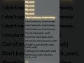Prince Of Egypt Mofe I Don T Want You I Want Money Slowed Tiktok Ver Viral Song