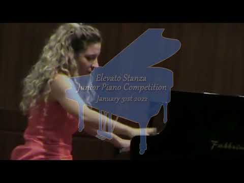 Elevato Stanza Junior Piano Competition - Message from Francesca Vidal