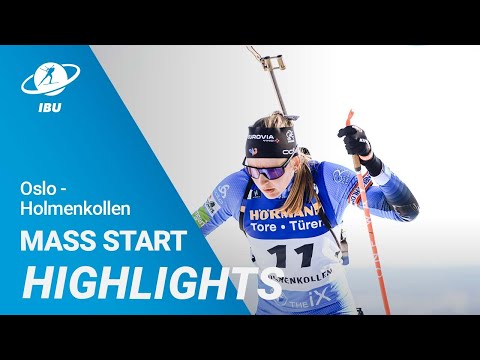 World Cup 21/22 Holmenkollen: Women Mass Start Highlights