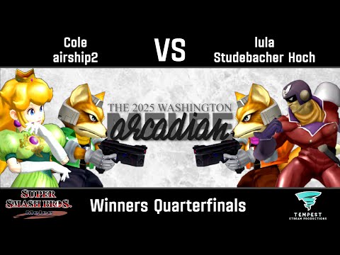 Cole & airship2 vs lula & Studebacher Hoch - Melee Winners Quarterfinals -  WA Melee Arcadian 2025