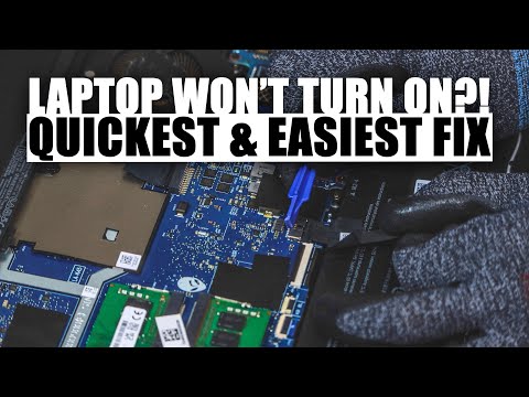 Laptop Won't Turn On - Quickest Easiest Fix, Dell G15 5511 Special Gaming Edition PC, Problem Solved