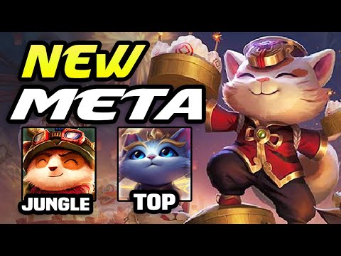 This Teemo Jungle and Yuumi Top Strat Was Too Good To Lose (Funny Game)