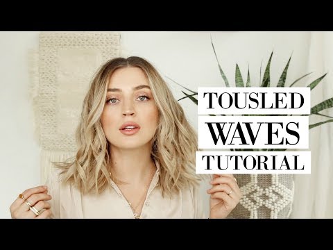 The PERFECT Tousled Loose Waves HAIR TUTORIAL