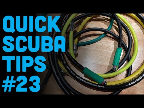 Scuba Diver's Hose Selection And Maintenance