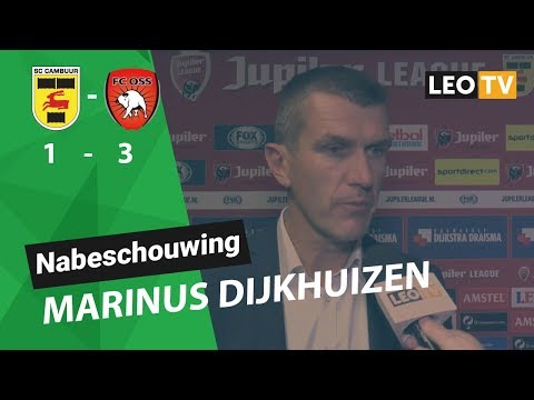 Nabeschouwing Marinus Dijkhuizen SC Cambuur - FC Oss