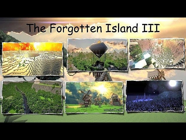 The Forgotten Island III (CTM/survival map) Minecraft Map