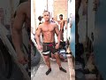 Man physique posing style and Practice. Mr Punjab man physique 2022 competition Back stage