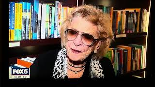 MILDRED ON TV AT HER BOOK LAUNCH