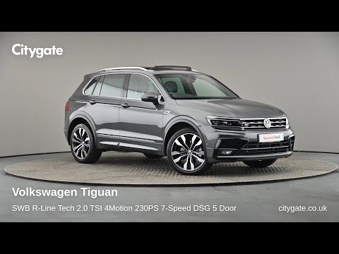 Volkswagen Tiguan - SWB R-Line Tech 2.0 TSI 4Motion 230PS 7-Speed DSG 5 Door - Citygate Volkswage...