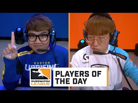 Striker and Gesture - Players of the Day | Overwatch League