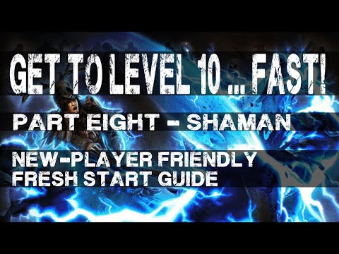 Grim Dawn | New player fast level 10 series | Shaman