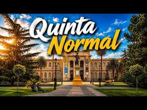 La Quinta Normal, el primer parque publico de Chile.