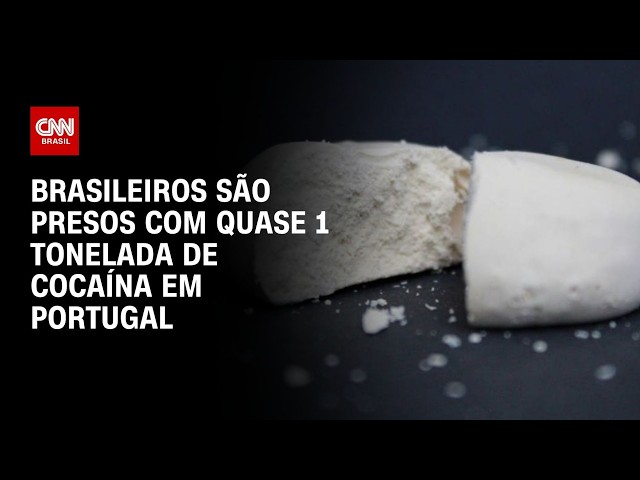Cocaína no açúcar: brasileiros são presos com quase 1 tonelada em Portugal | AGORA CNN