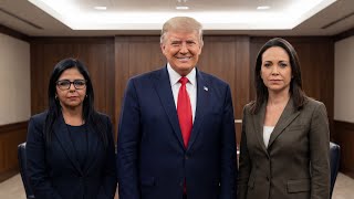 ¿Delcy gobernando con María Corina?: La última de Trump