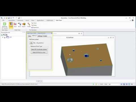 Recognize non-machining holes for the "Hole Chart", SolidGenius for Creo