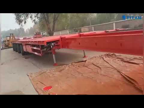 Extendable trailer for wind turbine blades transport! Made in China