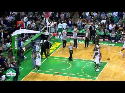 Boston Celtics finish the first half strong vs Denver Nuggets - 3rd Big 3 game 2007