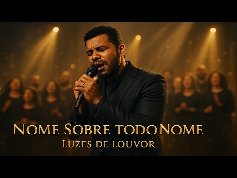 Nome Sobre Todo Nome – Música Gospel de Exaltação e Vitória | Louvor Inédito 2025 | Luzes de Louvor