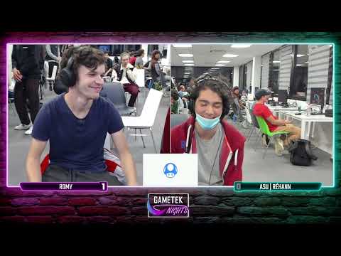 Gametek Nights 2022.19 Winners Top 8 Qualifier - Romy (Steve) Vs. ASU | Réhann (Luigi)