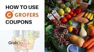 How to use Grofers Coupons on GrabOn | GrabOn.in